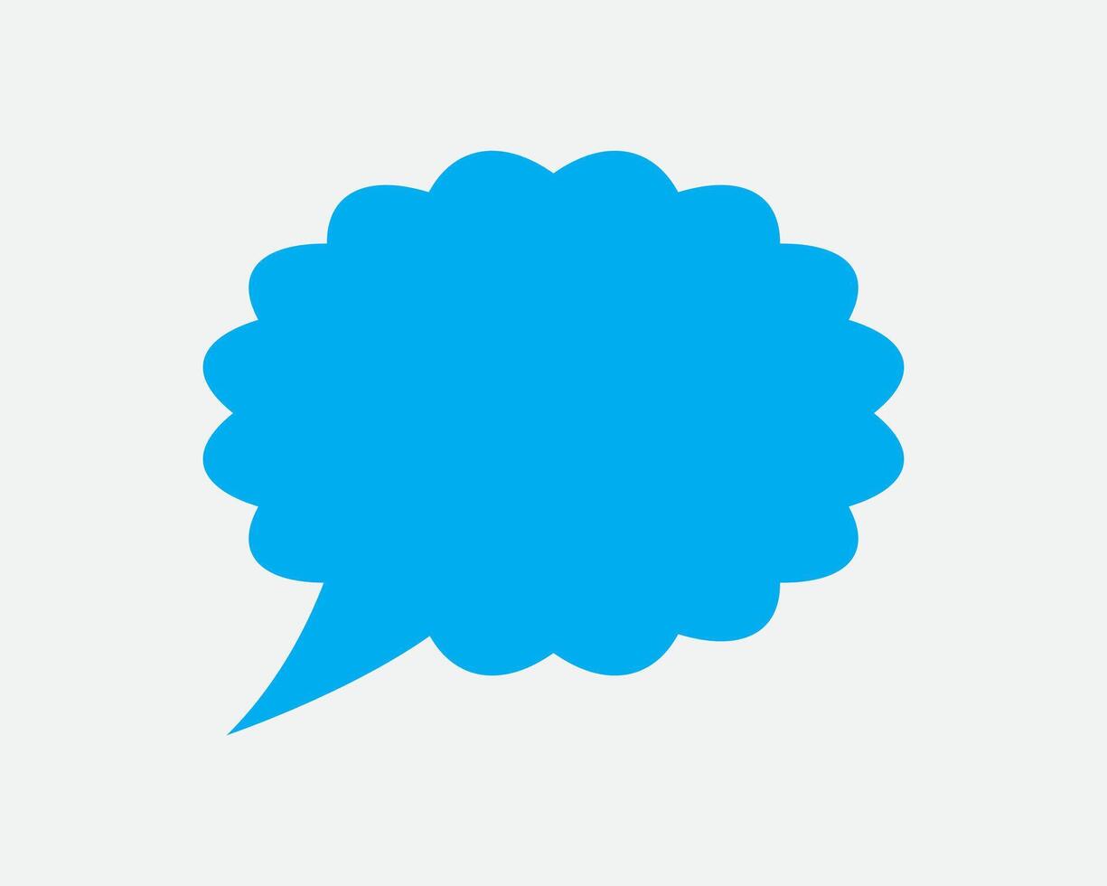 Talk bubble speech icon. Blank empty bubbles design elements. Chat on line symbol template. Dialogue balloon sticker silhouette. vector
