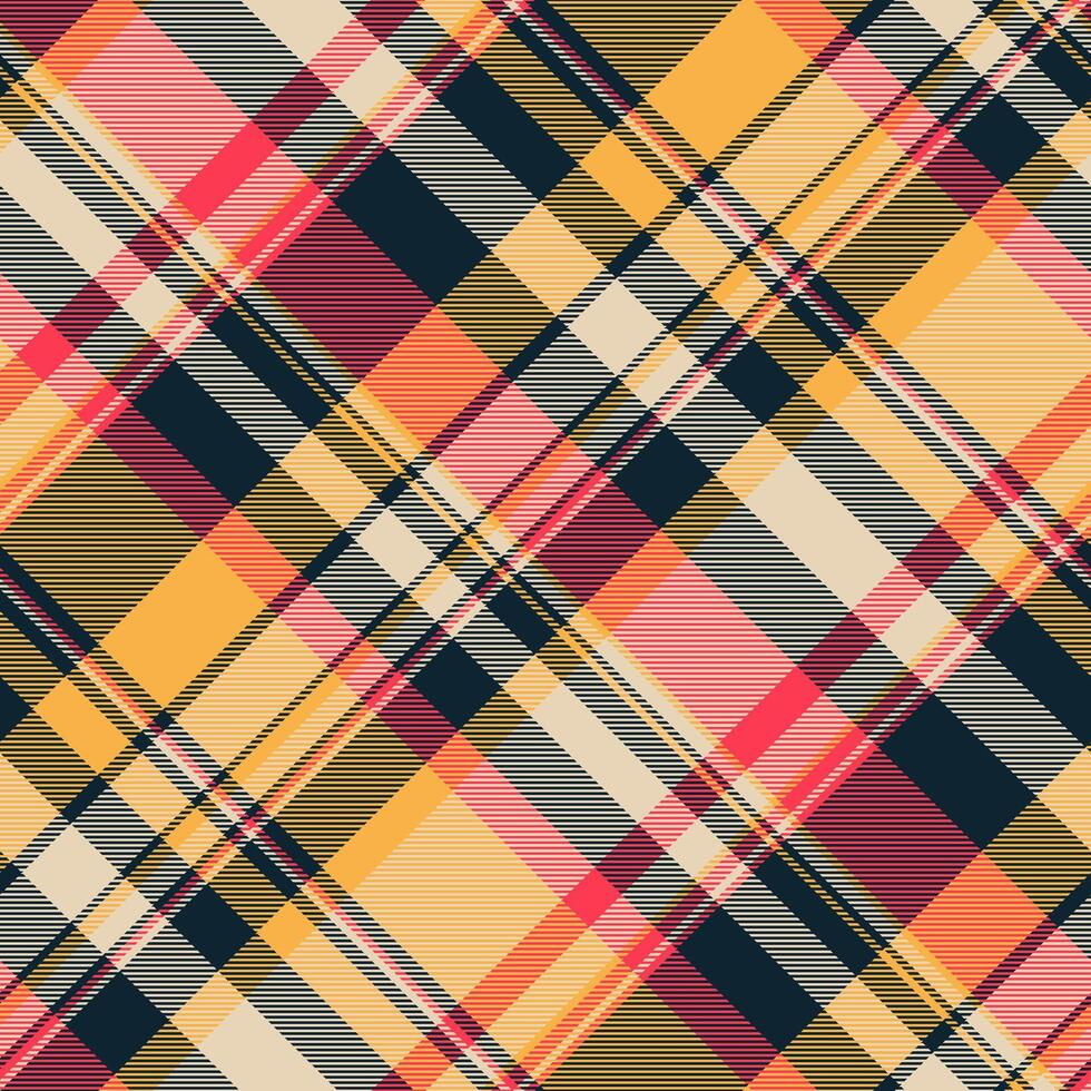Valentine background texture seamless, other fabric plaid tartan. Mix textile check pattern in dark and light colors. vector