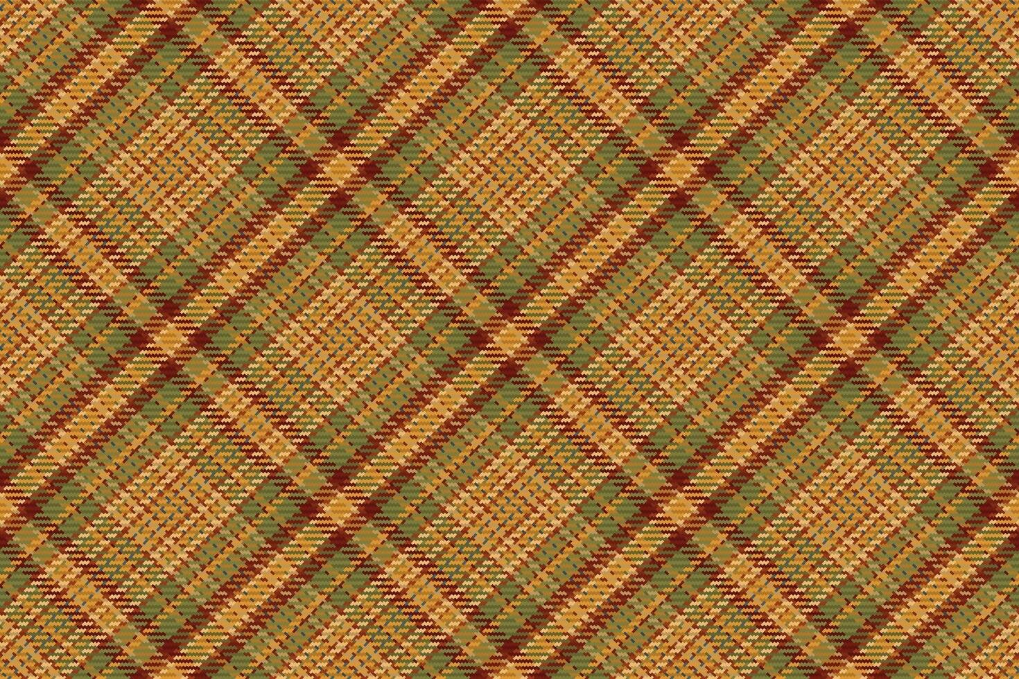 Check plaid seamless fabric texture. Diagonal print. vector