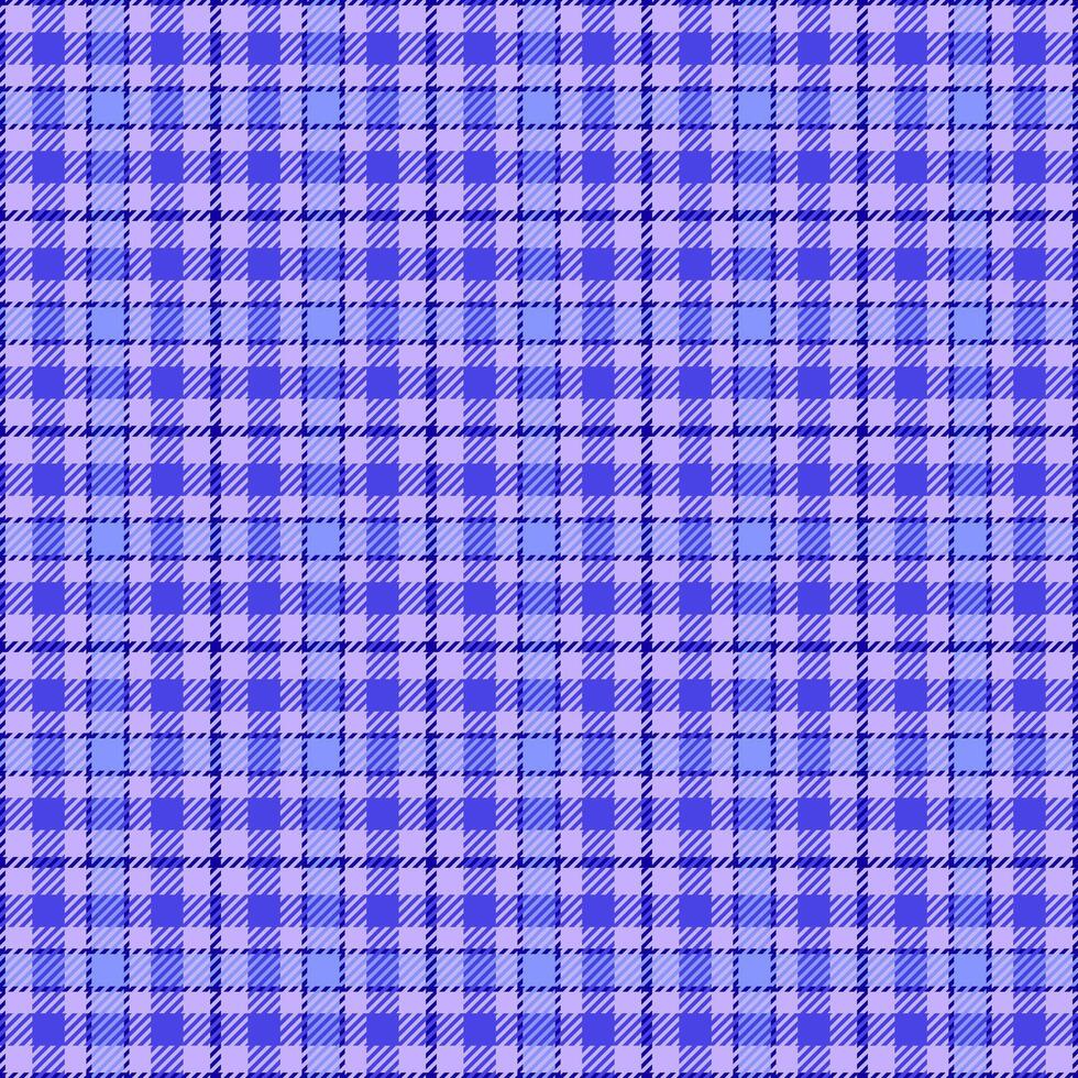 Hounds tartan plaid, factory fabric background pattern. Valentine texture seamless textile check in indigo and blue colors. vector