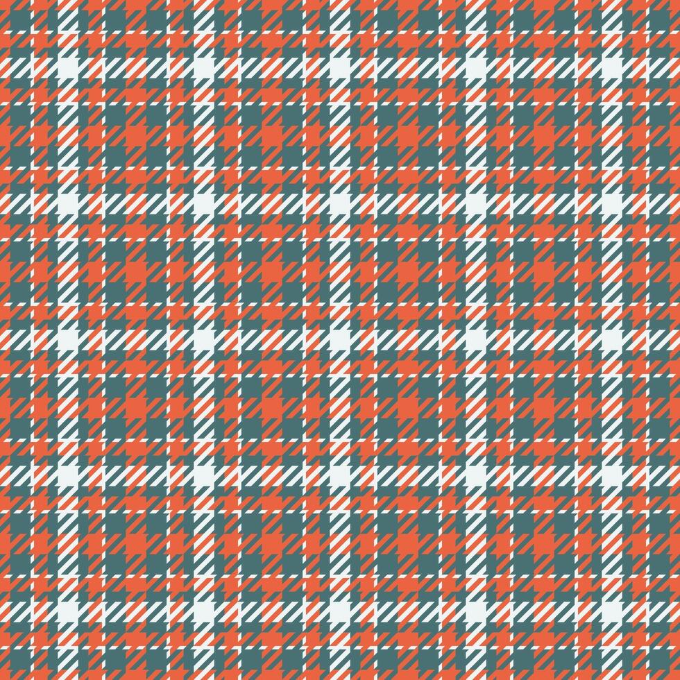 Volume plaid texture seamless, 40s background fabric . Hispanic pattern textile tartan check in cyan and red colors. vector