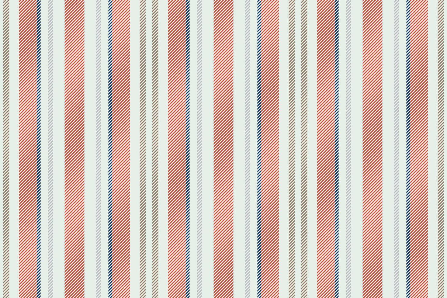 Trendy striped wallpaper. Vintage stripes pattern seamless fabric texture. Template stripe wrapping paper. vector