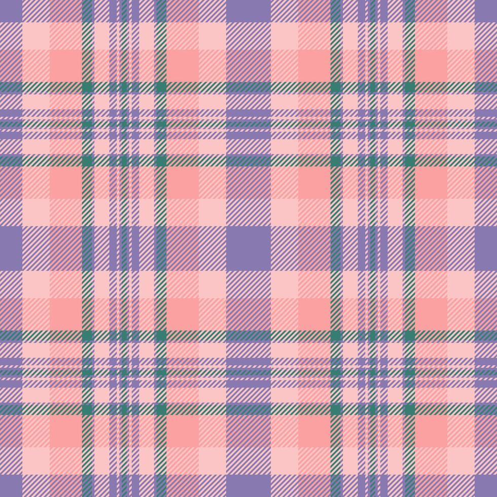 Uniform check background tartan, best textile seamless. Decorative fabric plaid texture pattern in light and indigo colors. vector