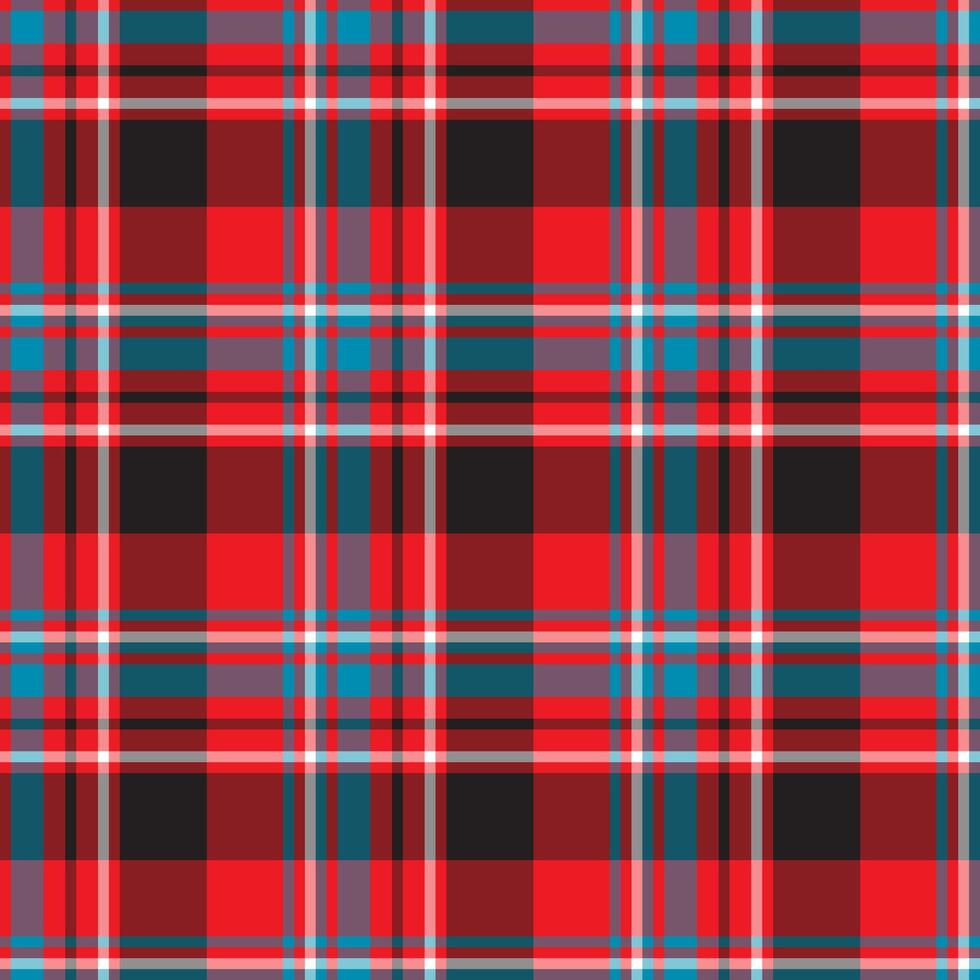 Plaid seamless pattern. background of textile ornament. Flat fabric design. vector