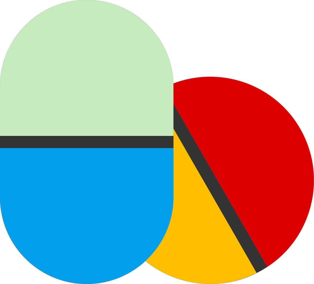 Pills Flat Icon vector