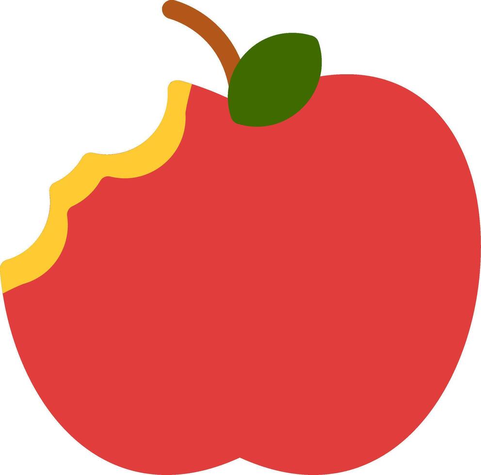 Apple Flat Icon vector