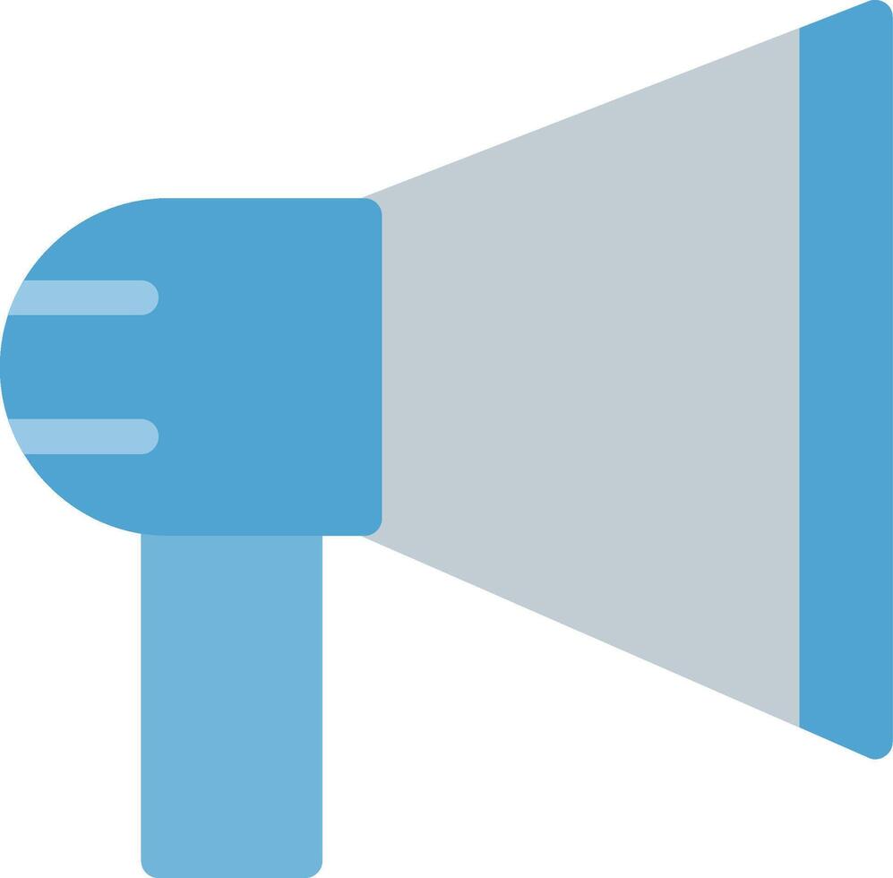 Mega Phone Flat Icon vector