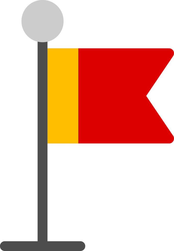Flag Flat Icon vector
