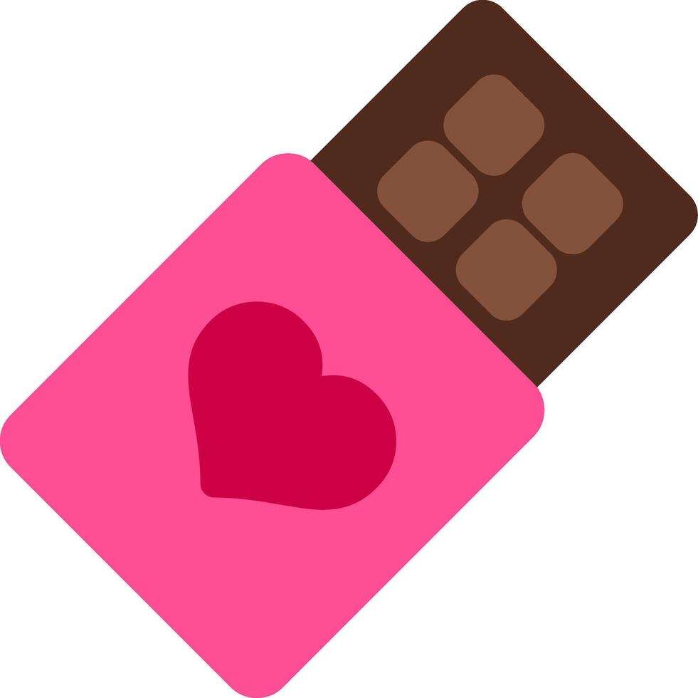 Chocolate Flat Icon vector