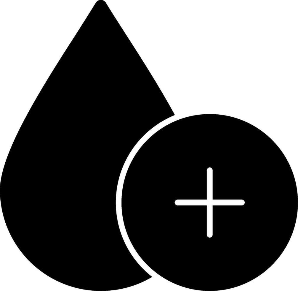 Vitamin Glyph Icon vector