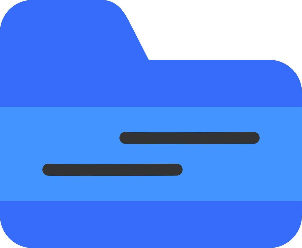 Folder Flat Icon vector