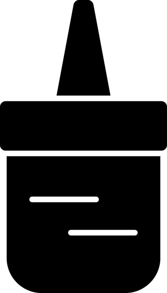 Glue Glyph Icon vector