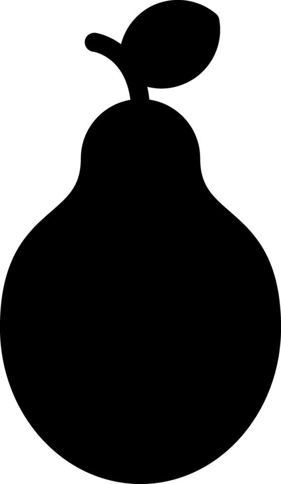 Guava Glyph Icon vector
