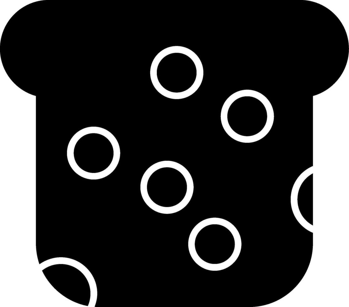 Bread Glyph Icon vector