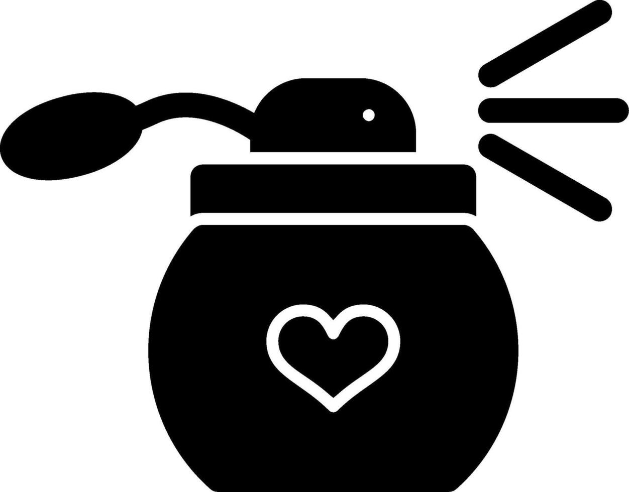Perfume Glyph Icon vector