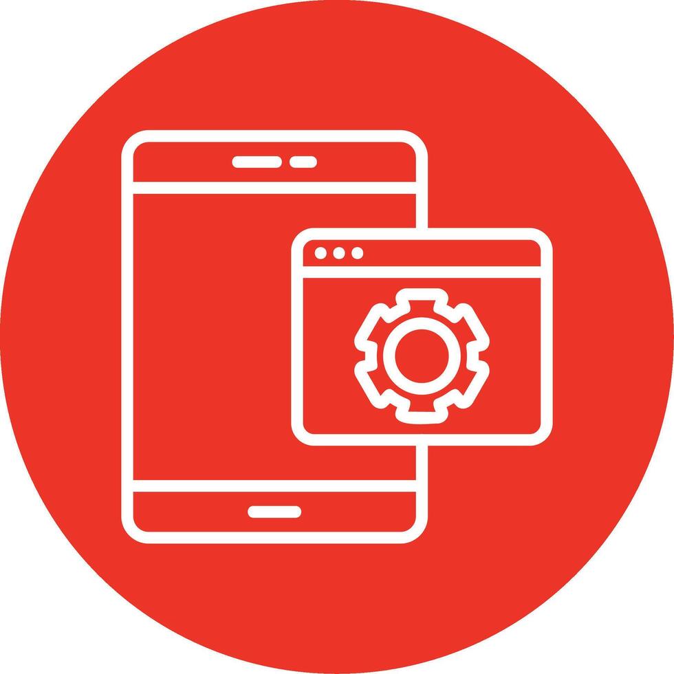 Web Optimization Colorful Icon vector