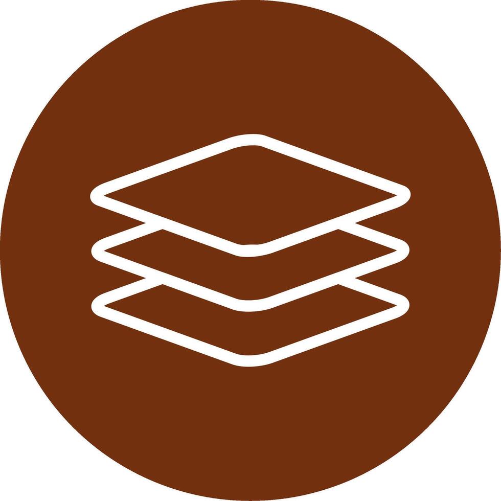 Layers Colorful Icon vector