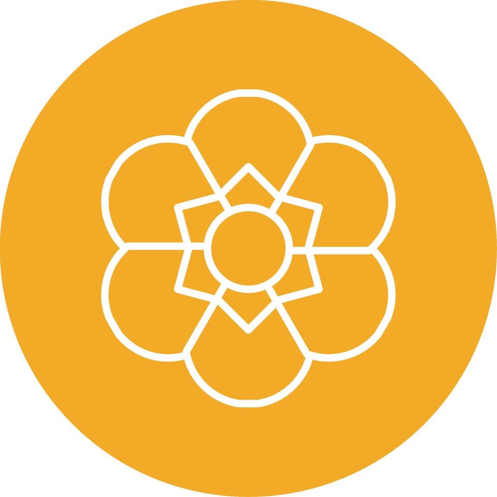 Freesia Colorful Icon vector