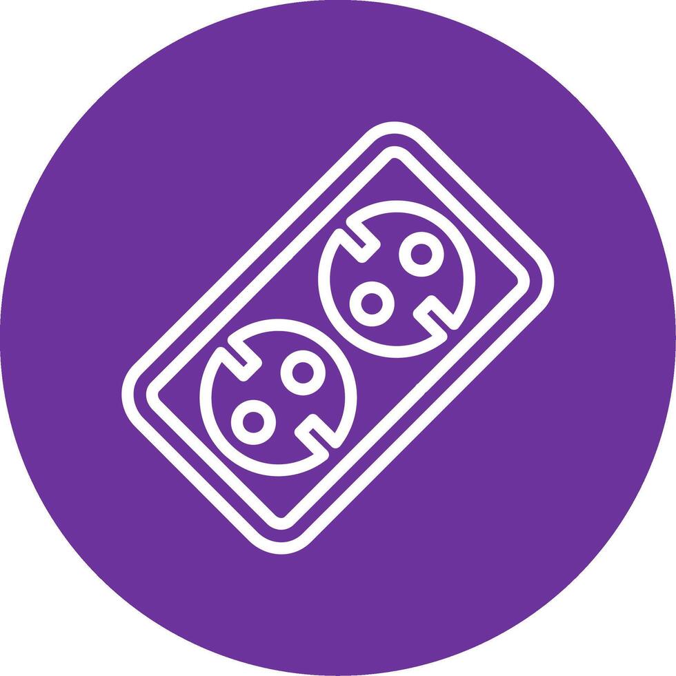 Socket Colorful Icon vector