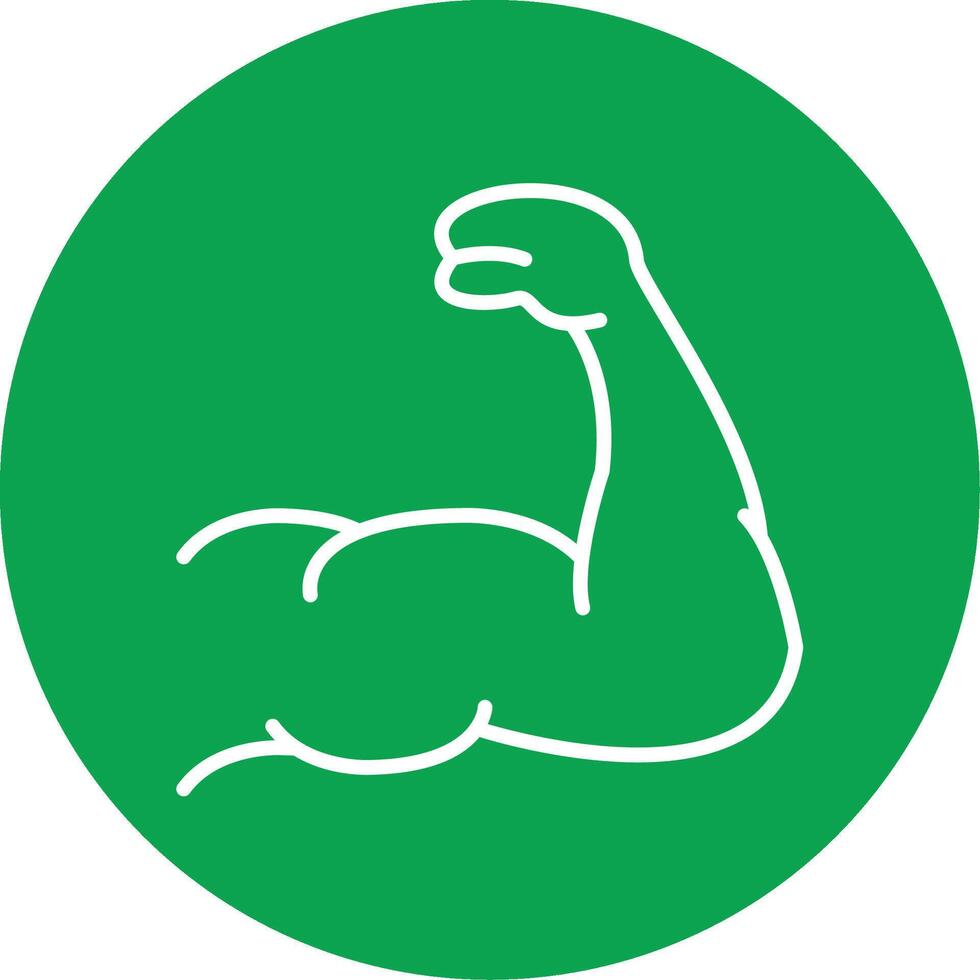 Strong Colorful Icon vector