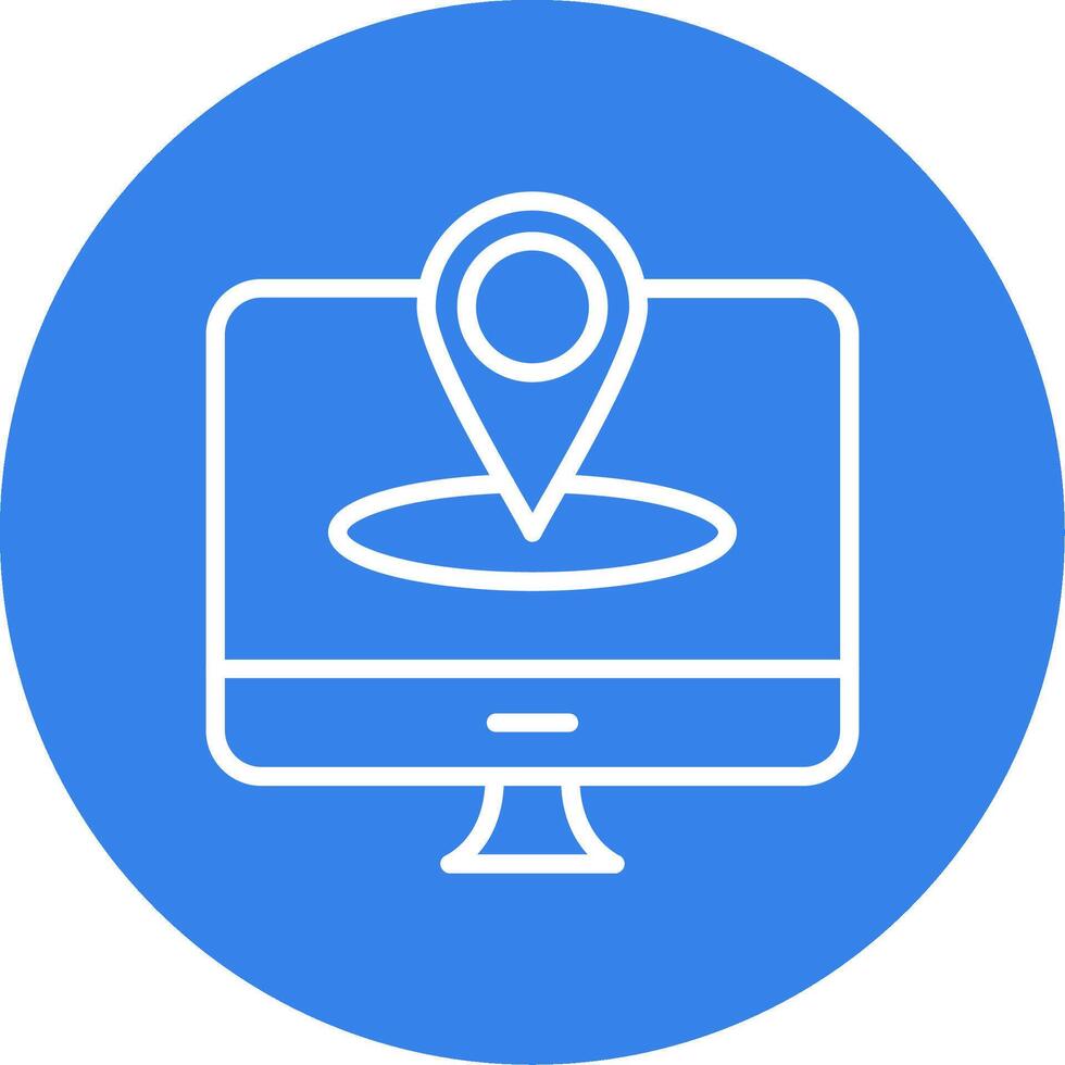 Location Colorful Icon vector