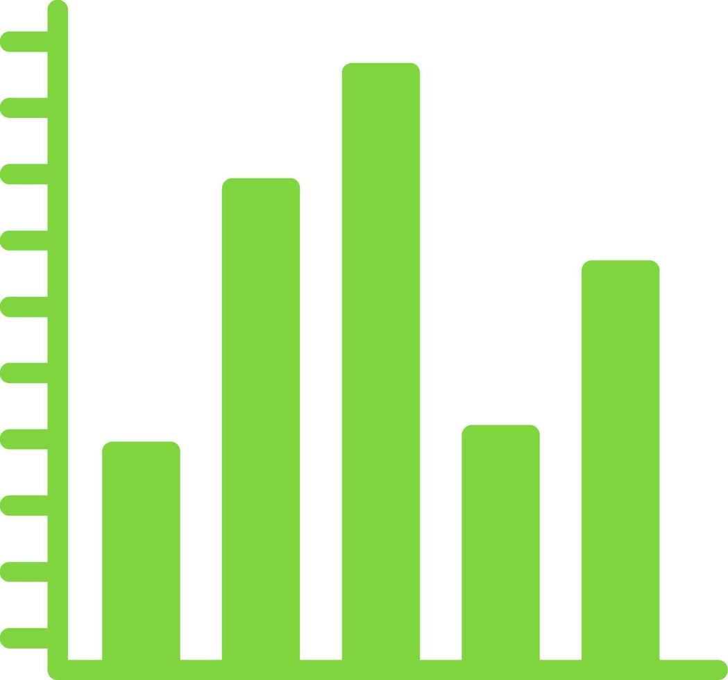 Statistics Colorful Icon vector