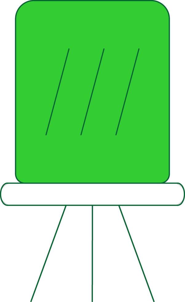 Easel Colorful Icon vector