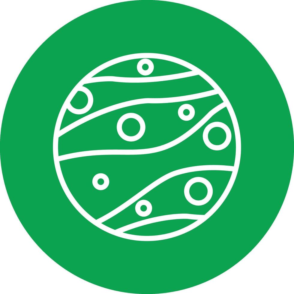 Mars Colorful Icon vector