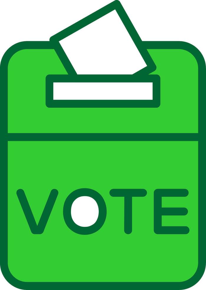 Voting Colorful Icon vector