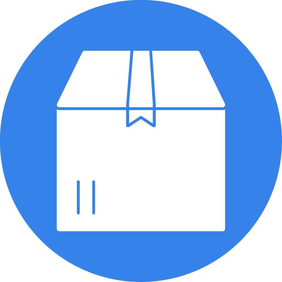 Delivery Box Colorful Icon vector