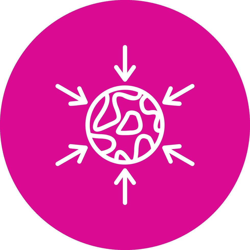 Gravity Colorful Icon vector