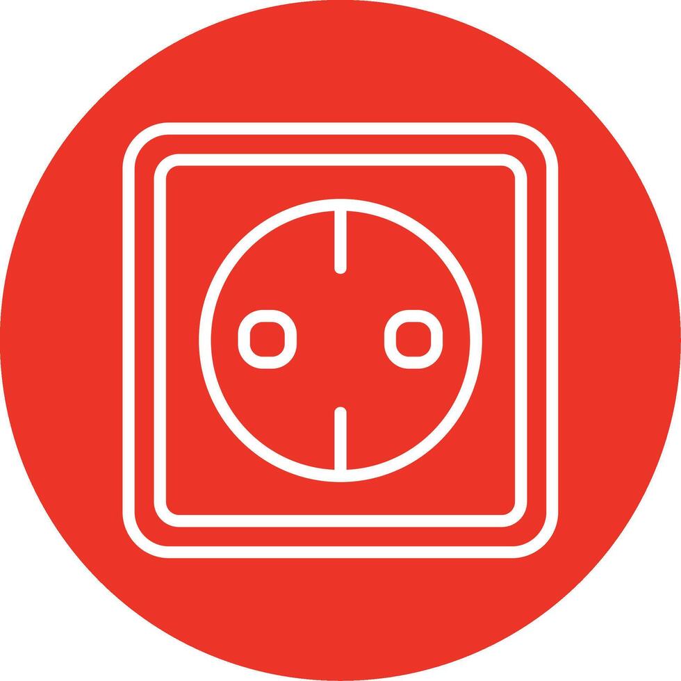 socket Colorful Icon vector