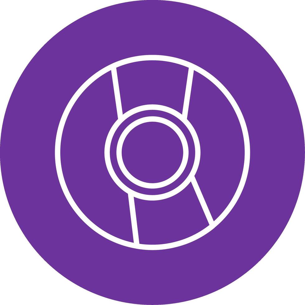 Cd Colorful Icon vector