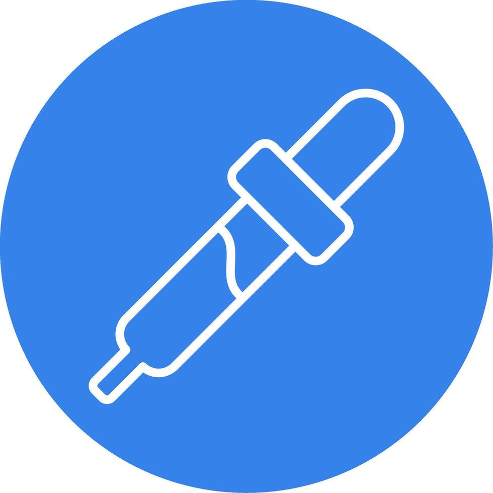 Eye Dropper Colorful Icon vector
