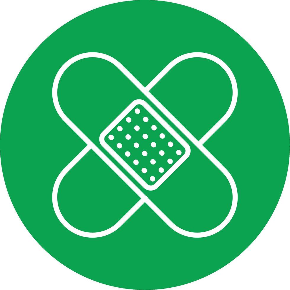 Bandage Colorful Icon vector