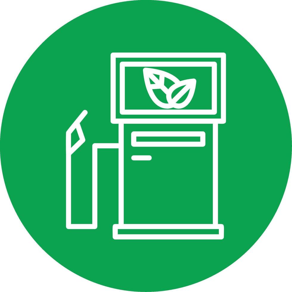 Biofuel Colorful Icon vector