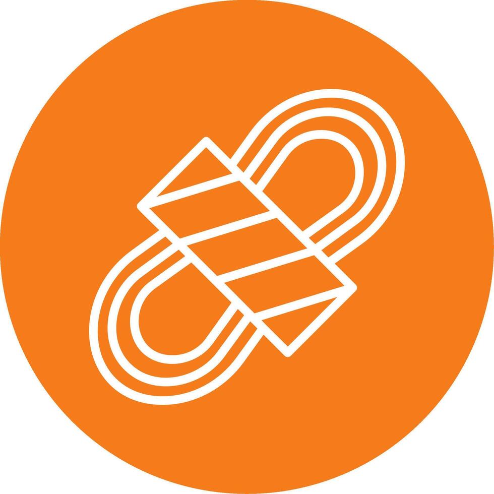 Rope Colorful Icon vector