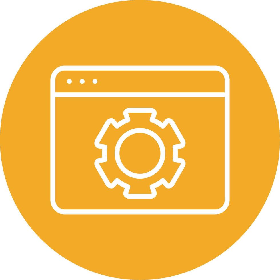 Web Optimization Colorful Icon vector