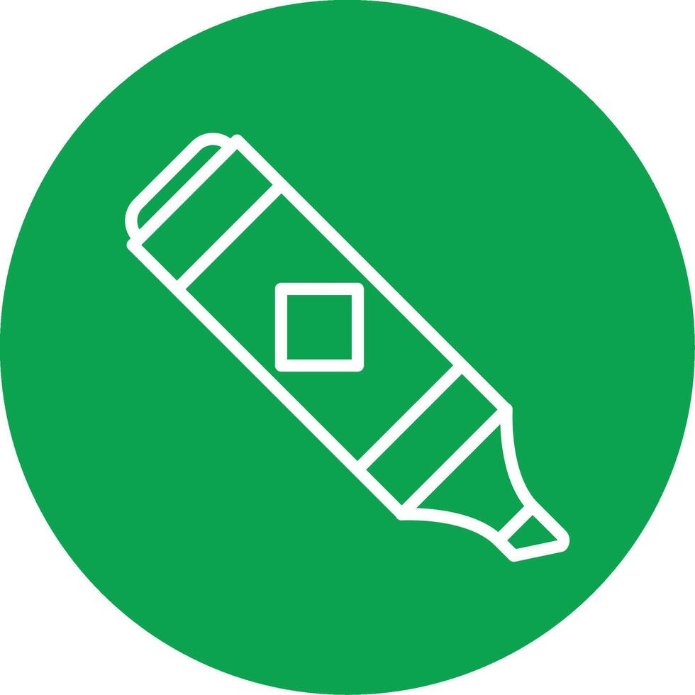 Highlighter Colorful Icon vector