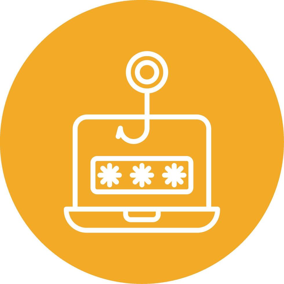 Phishing Colorful Icon vector
