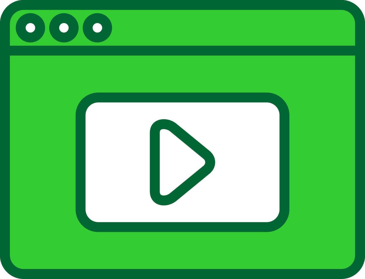 Player Colorful Icon vector