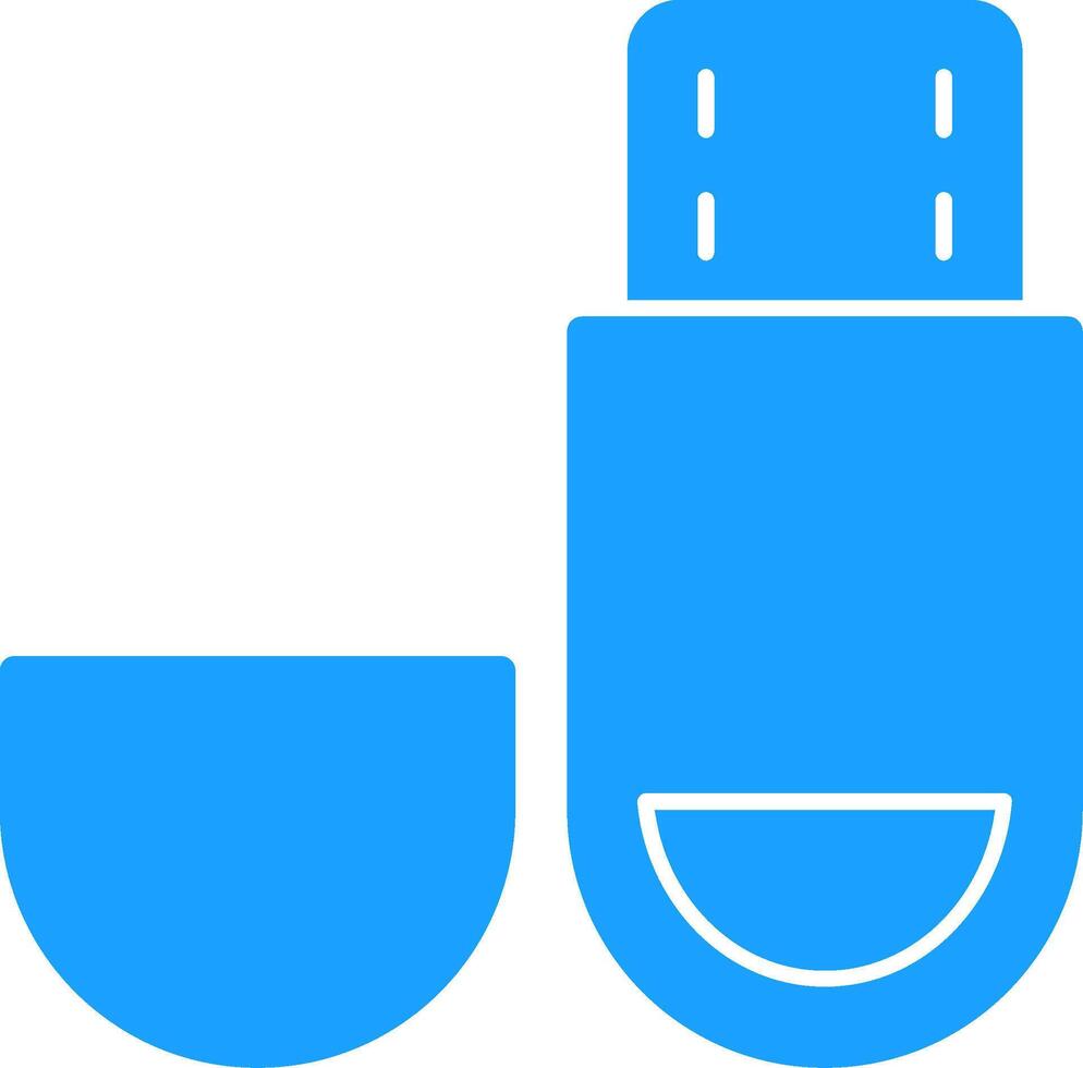 Usb Drive Colorful Icon vector