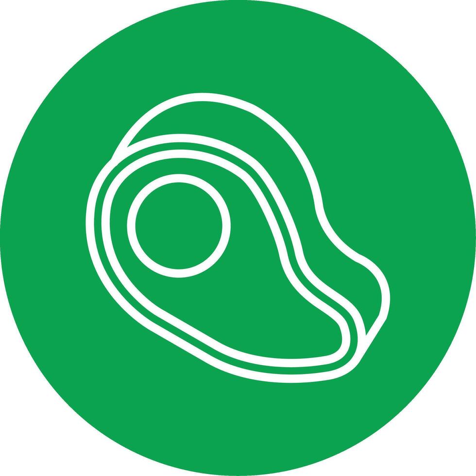 Steak Colorful Icon vector