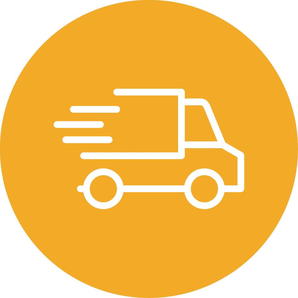 Delivery Colorful Icon vector