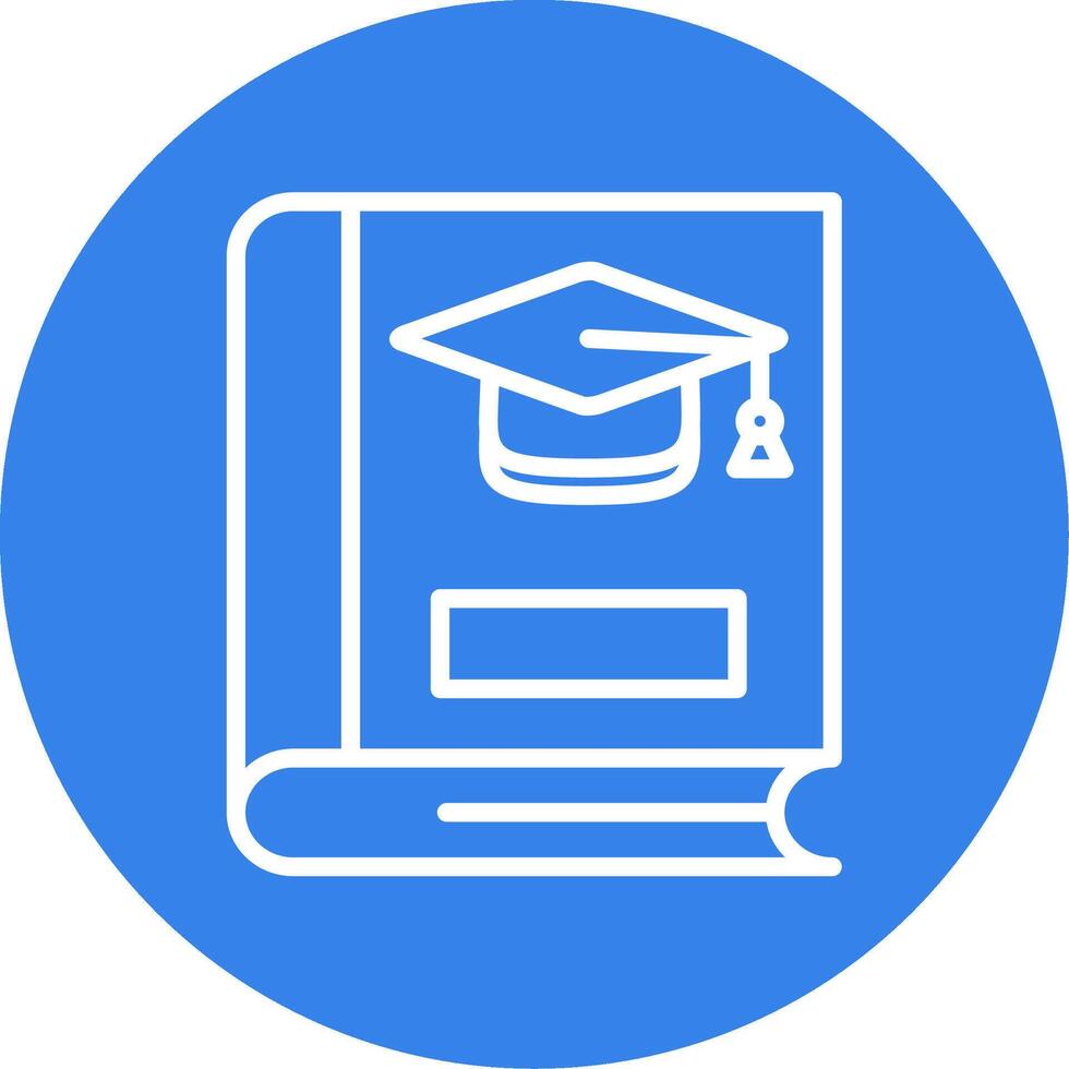 5Graduation Colorful Icon vector