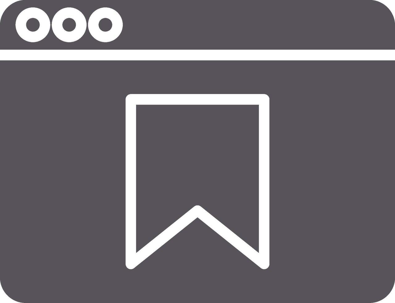 Bookmark Colorful Icon vector