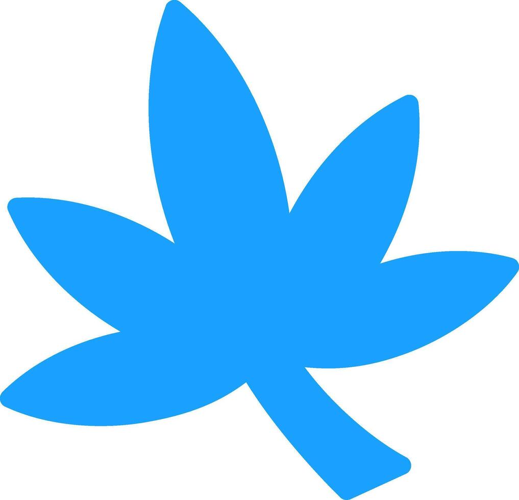 Weed Colorful Icon vector