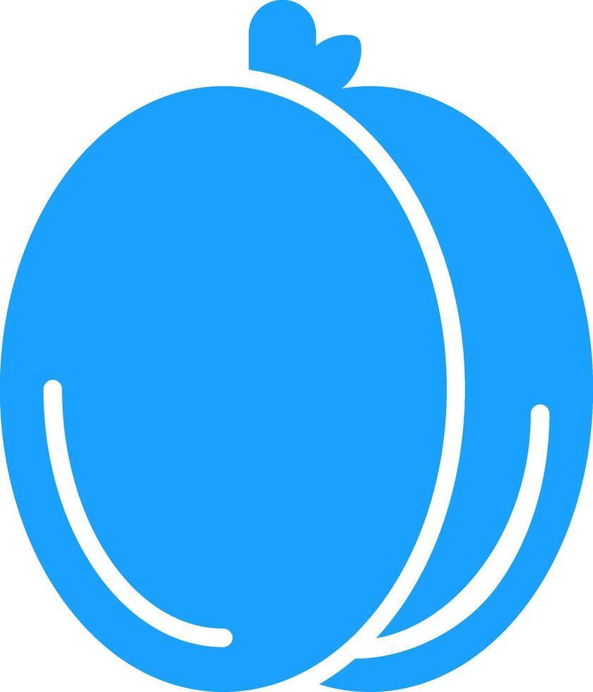 Apricot Colorful Icon vector