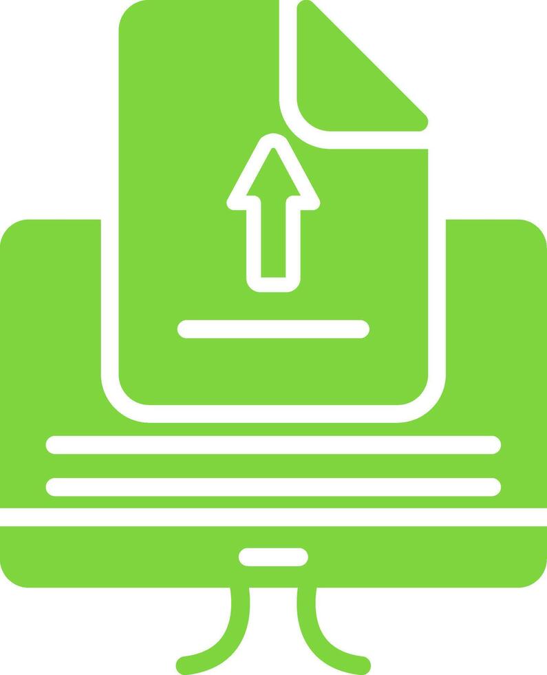 Upload Colorful Icon vector