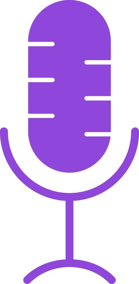 Microphone Colorful Icon vector
